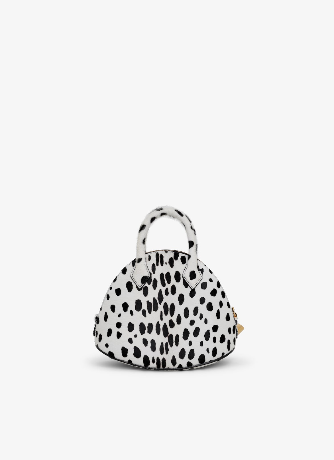 DOME 25 BAG IN CALFSKIN ALAÏA WHITE/BLACK DOME 25 BAG IN CALFSKIN